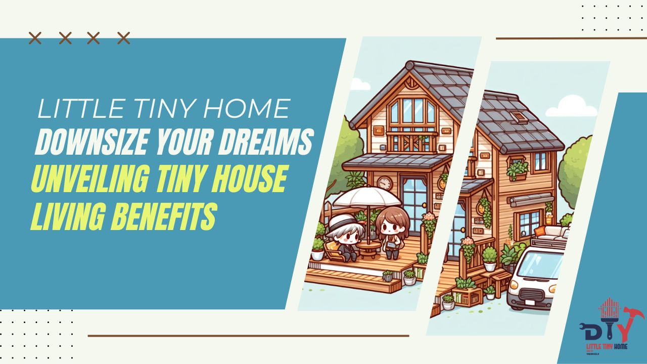 LITTLE TINY HOME -- Downsize Your Dreams Unveiling Tiny house living benefits