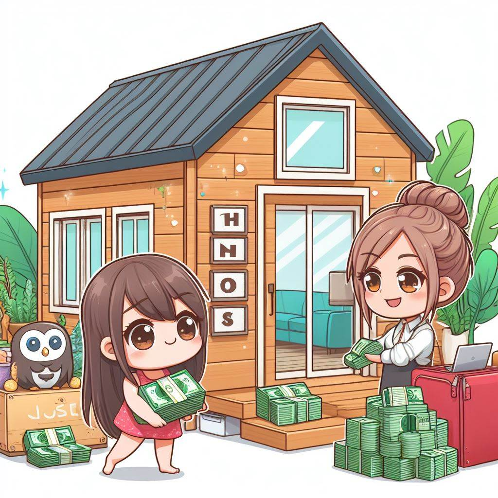 Tiny house living benefits-- Financial freedom: achieving frugal living and debt reduction